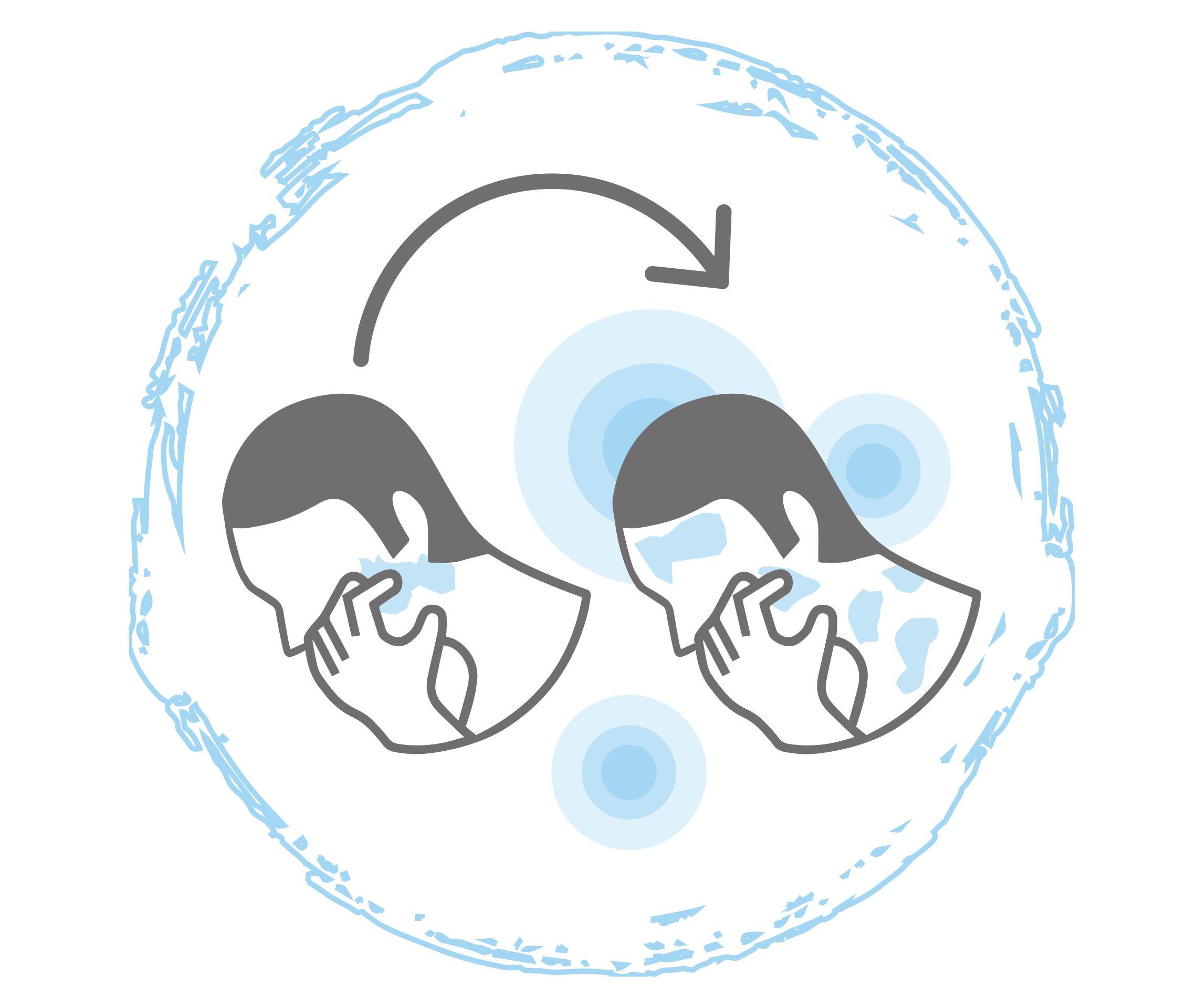 Psoriasis Info Ursachen Stress Symbolgrafik Stress