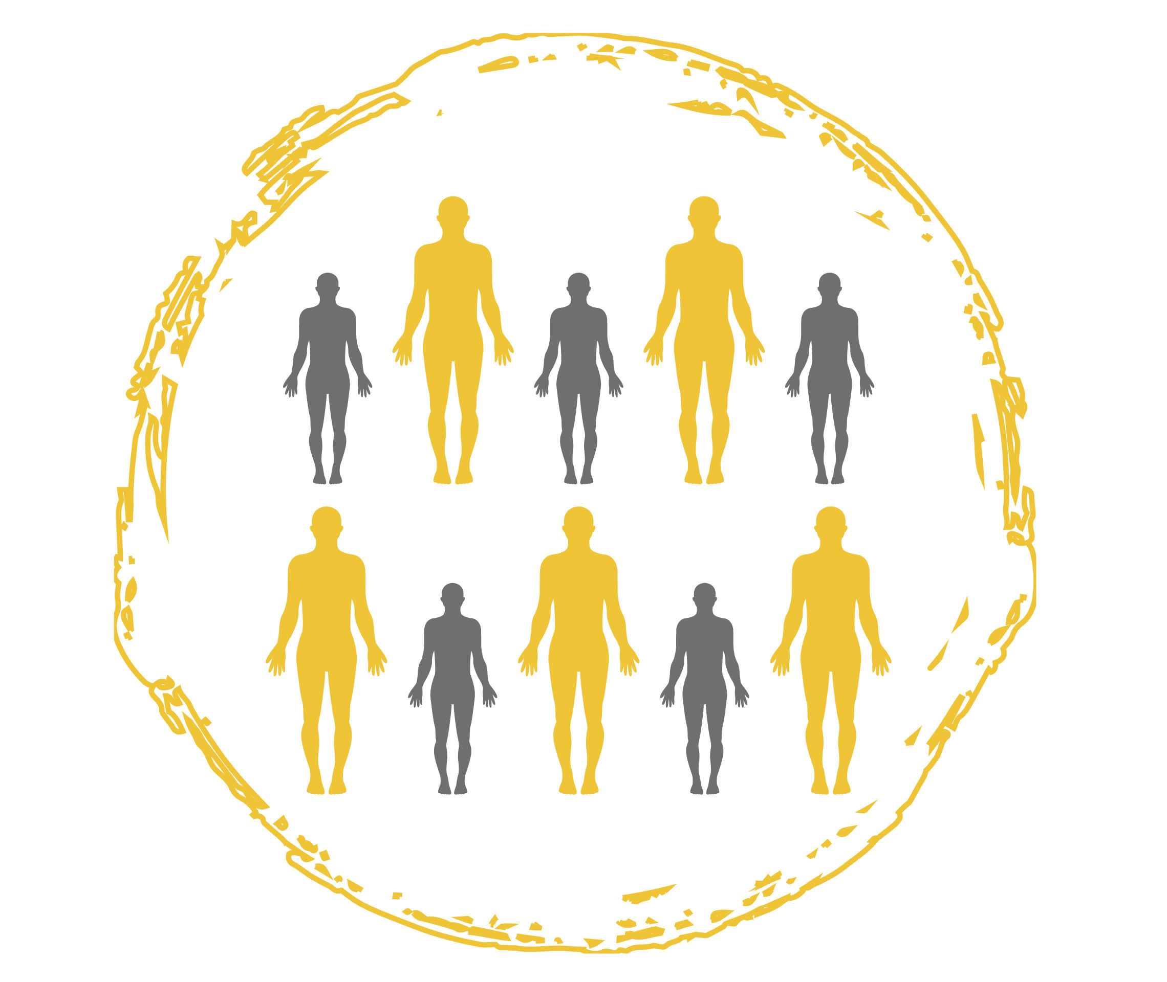 Psoriasis Info Symbolgrafik Bewegungsapparat